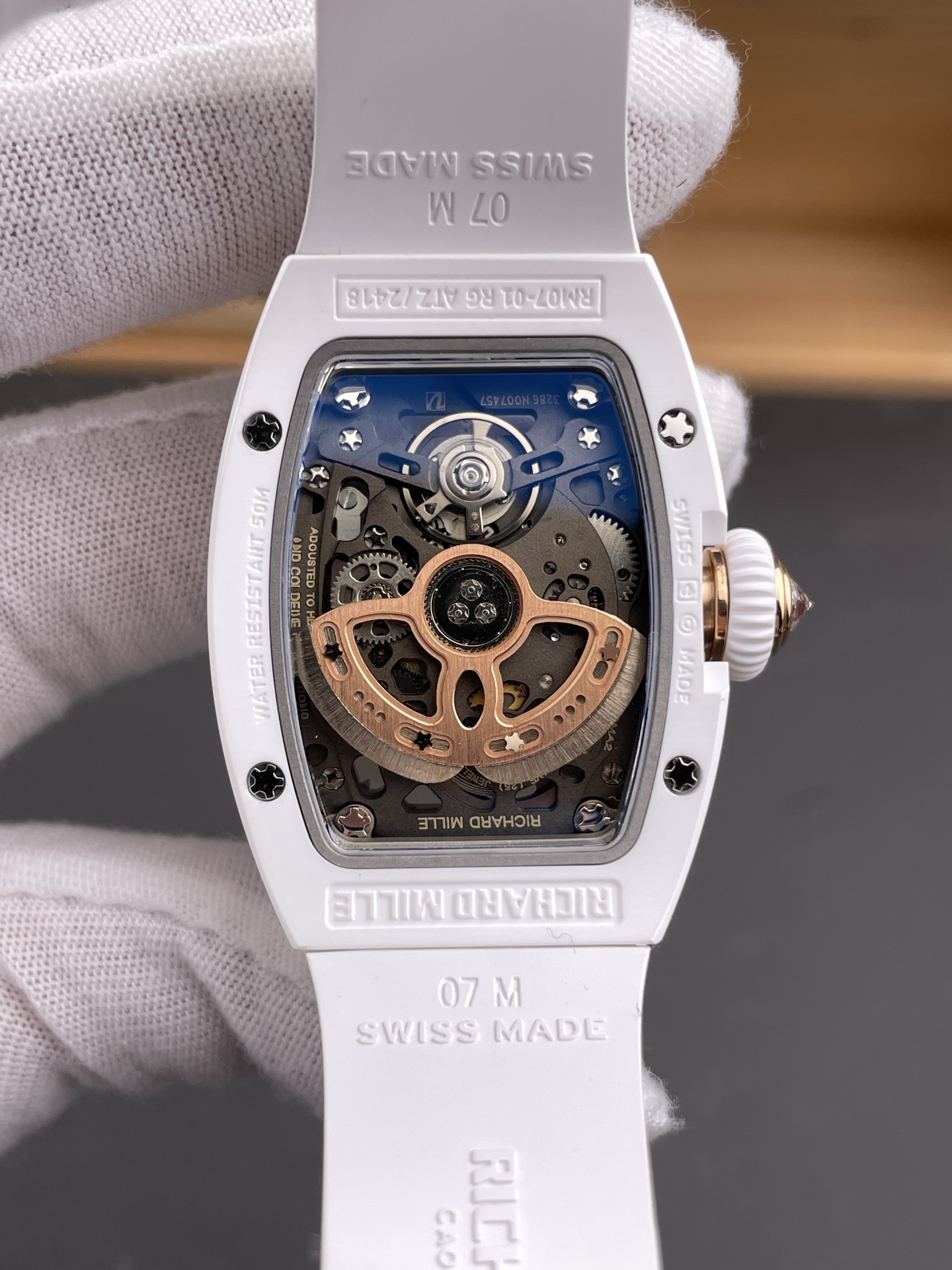 Richard Mille Zf Rm07-01 Ceramic /45 mm /crma2 /6