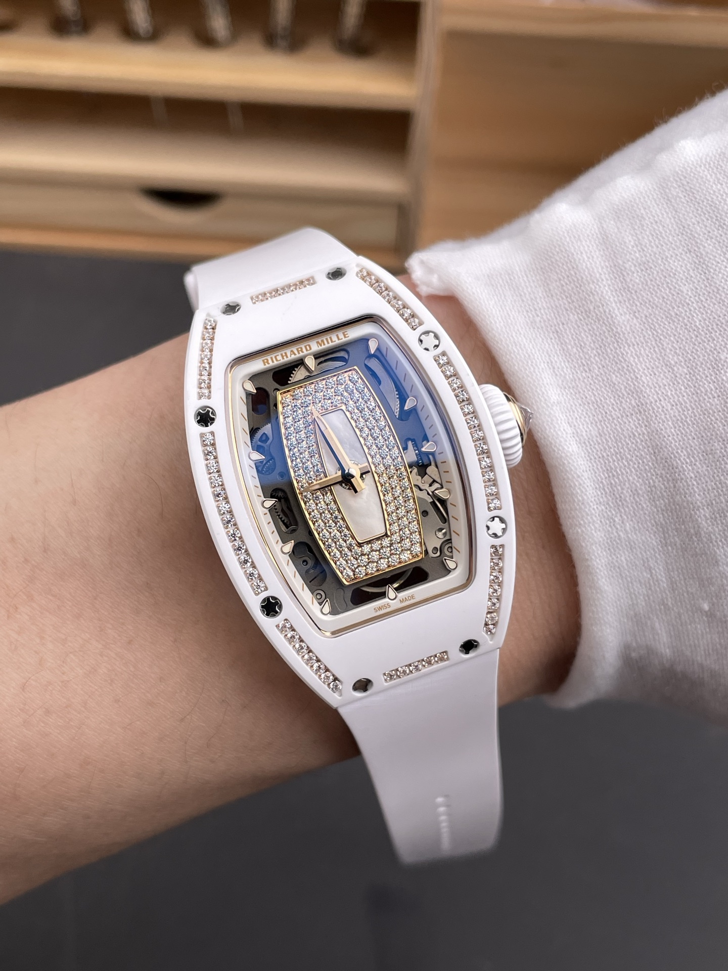 Richard Mille Zf Rm07-01 Ceramic /45 mm /crma2 /6