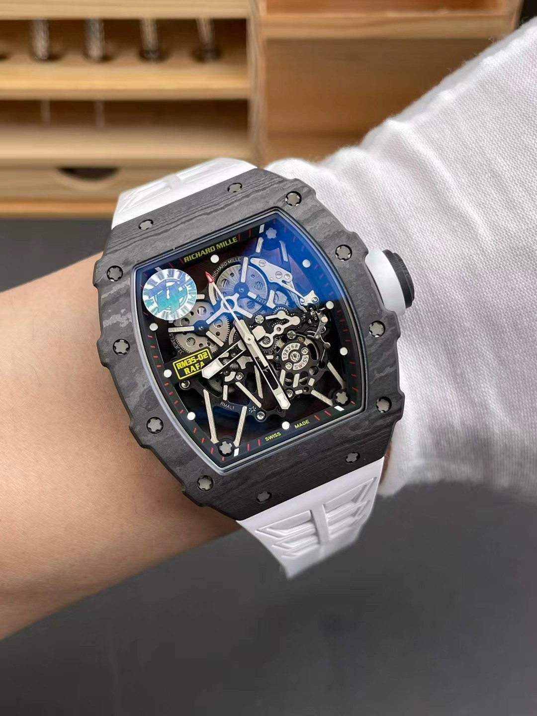 Richard Mille Zf Rm35-02 V7 /94x44.5 mm /rmal1 movement/