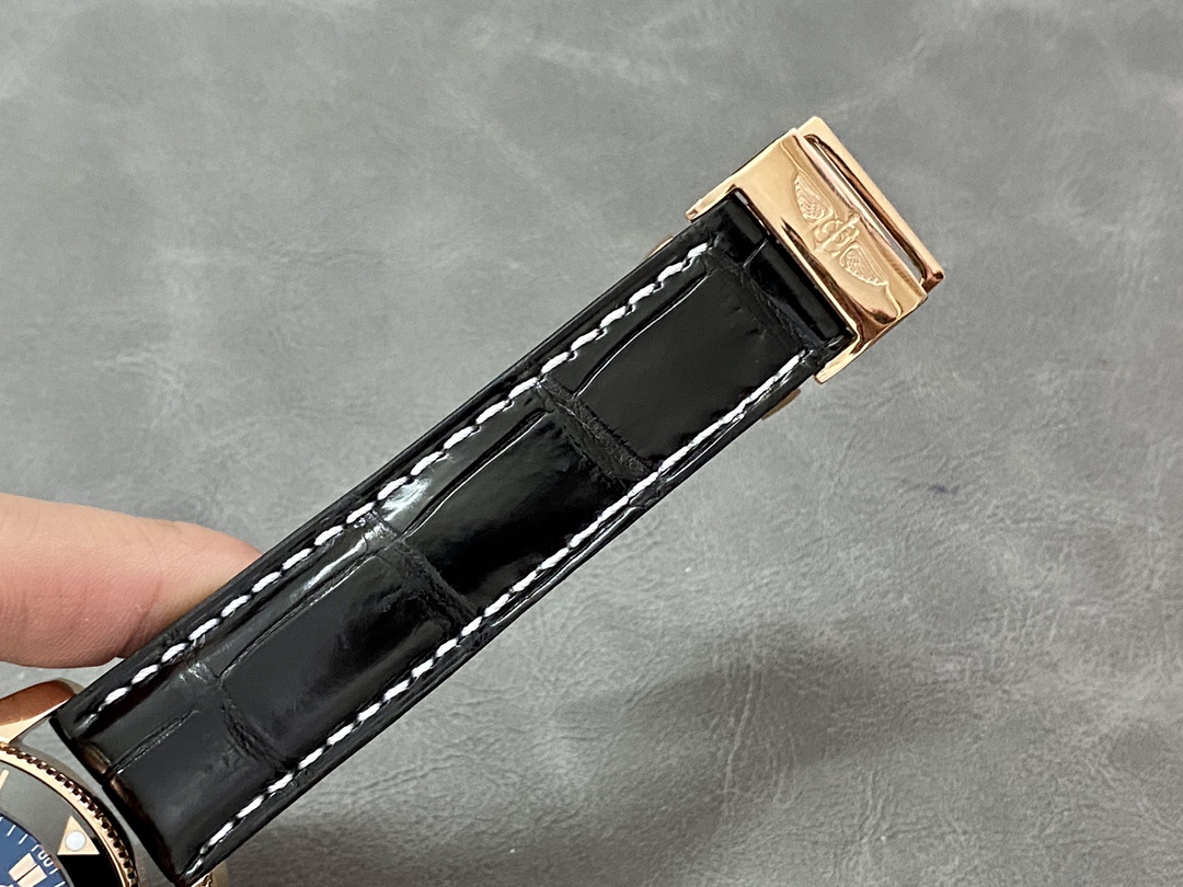 Breitling Tw 42 mm Ceramic 120 Cnc ,originalmold Opening. Watch Hands Luminous, Original Strap