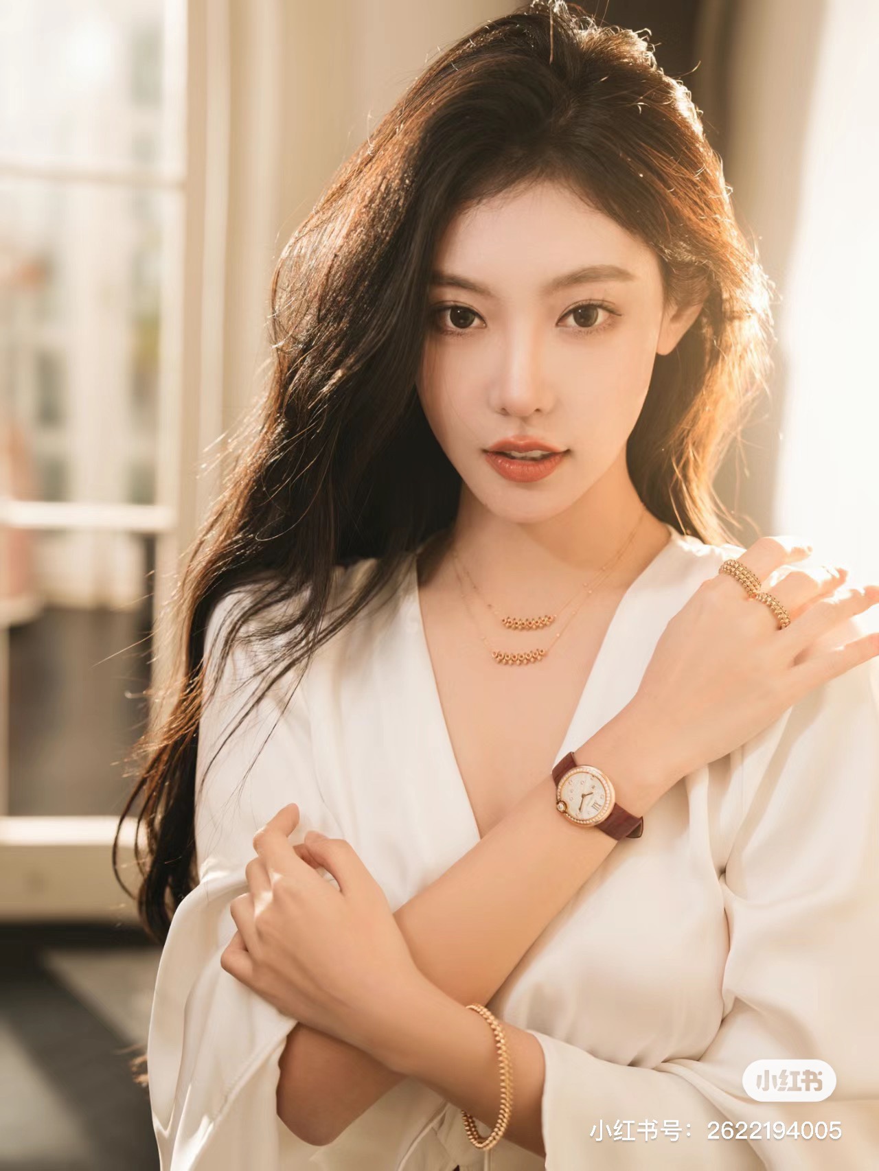 Cartier Watch Strap Drcartier Ballon Blanc Size30 mm Quartzmovement Diamond