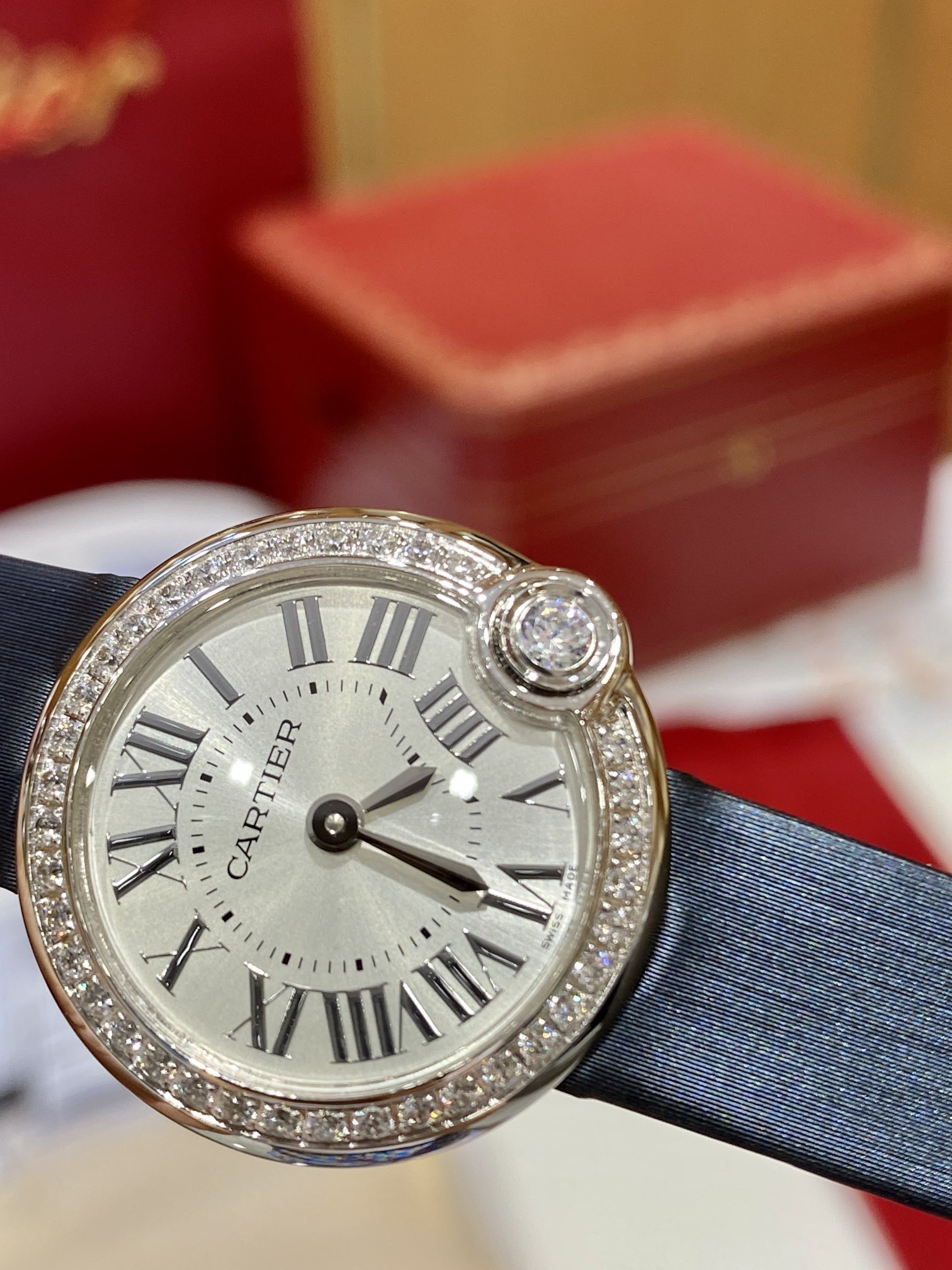 Cartier 2021 Dr Watch Strap Dialsize26, Size, Gold Platedwatch Hands 4