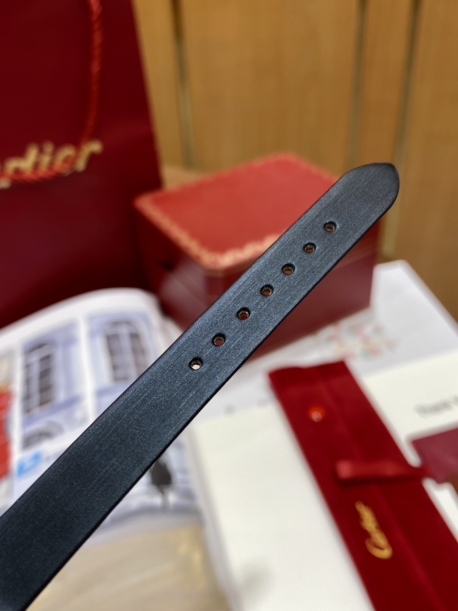 Cartier 2021 Dr Watch Strap Dialsize26, Size, Gold Platedwatch Hands 4