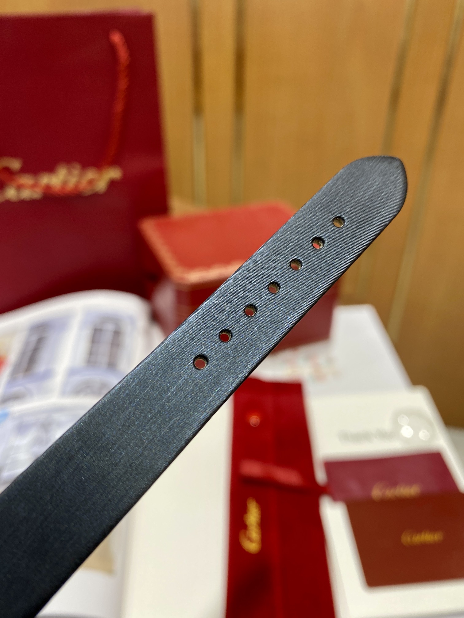 Cartier 2021 Dr Watch Strap Dialsize30, Size. Gold Platedwatch Hands 4