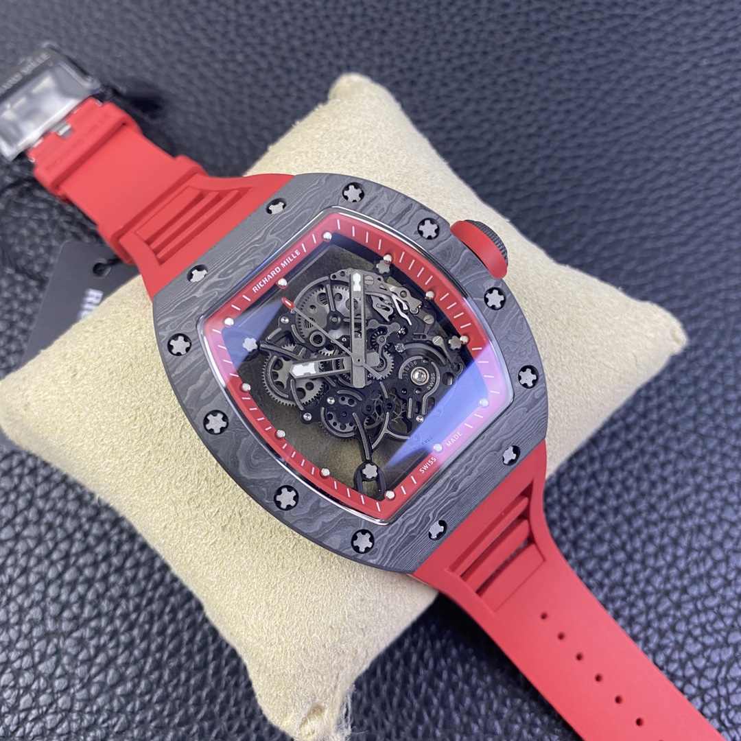 Richard Mille Rm055 Ntpt Watch Case Size Original