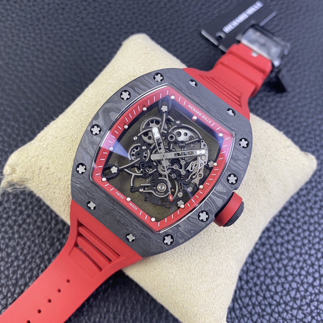 Richard Mille Rm055 Ntpt Watch Case Size Original