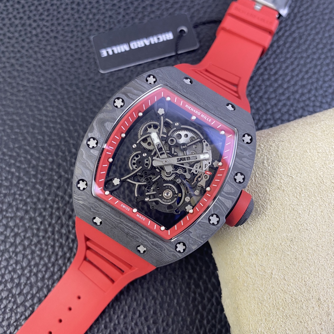 Richard Mille Rm055 Ntpt Watch Case Size Original