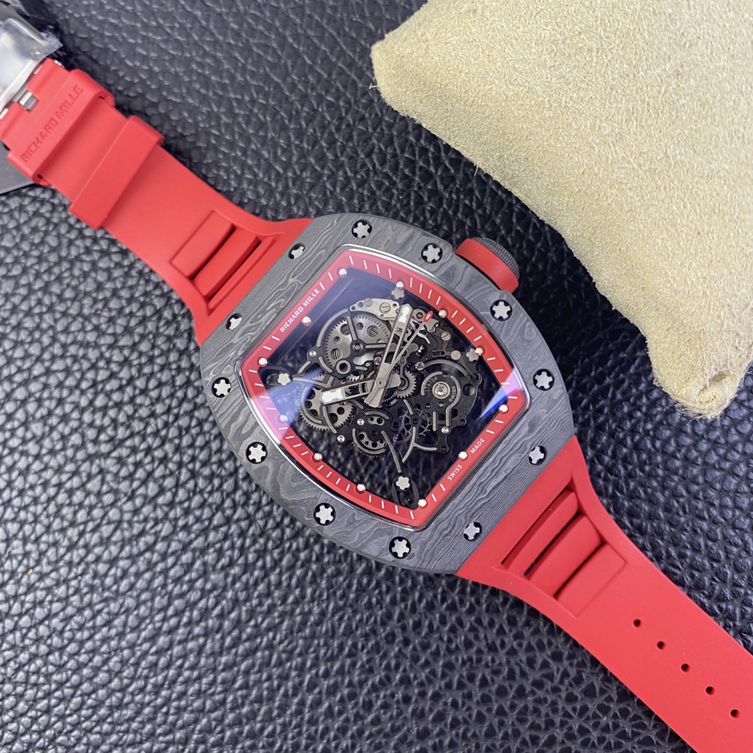 Richard Mille Rm055 Ntpt Watch Case Size Original