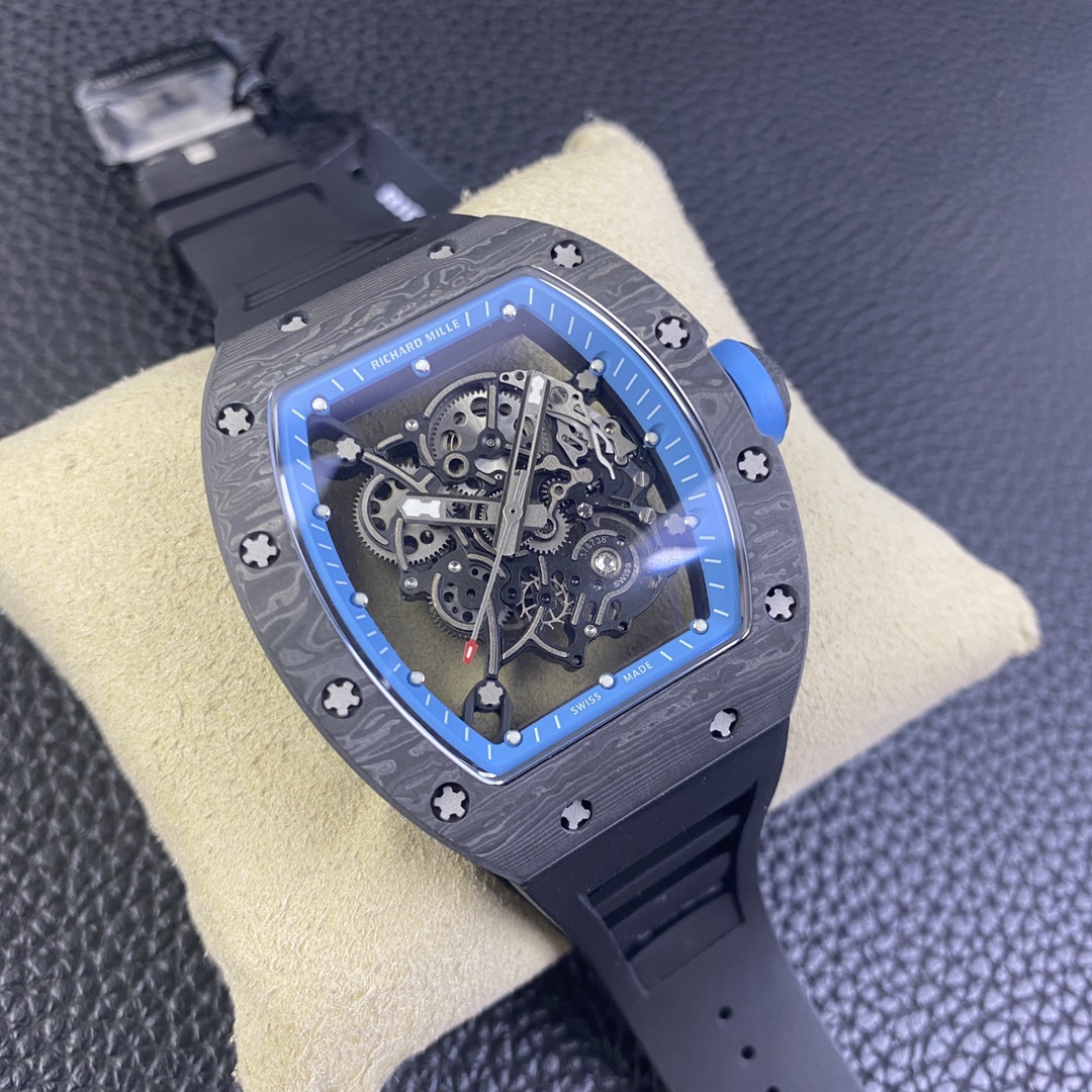 Richard Mille Rm055 Ntpt Watch Case Size Original