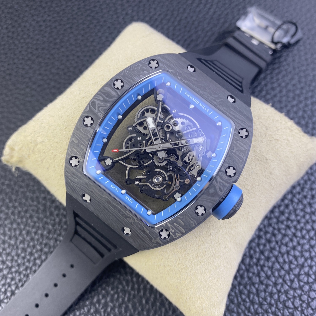 Richard Mille Rm055 Ntpt Watch Case Size Original