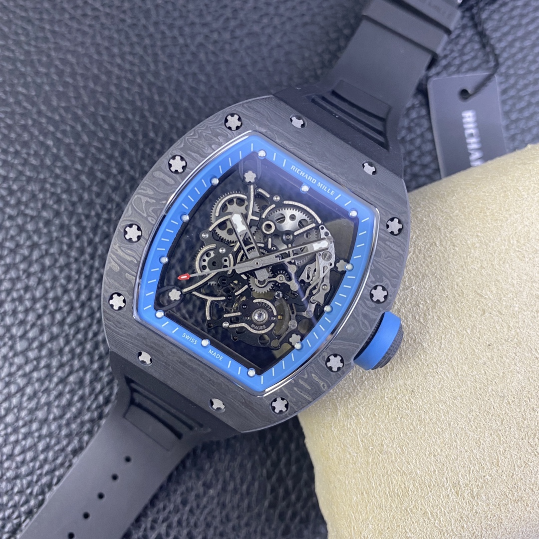 Richard Mille Rm055 Ntpt Watch Case Size Original