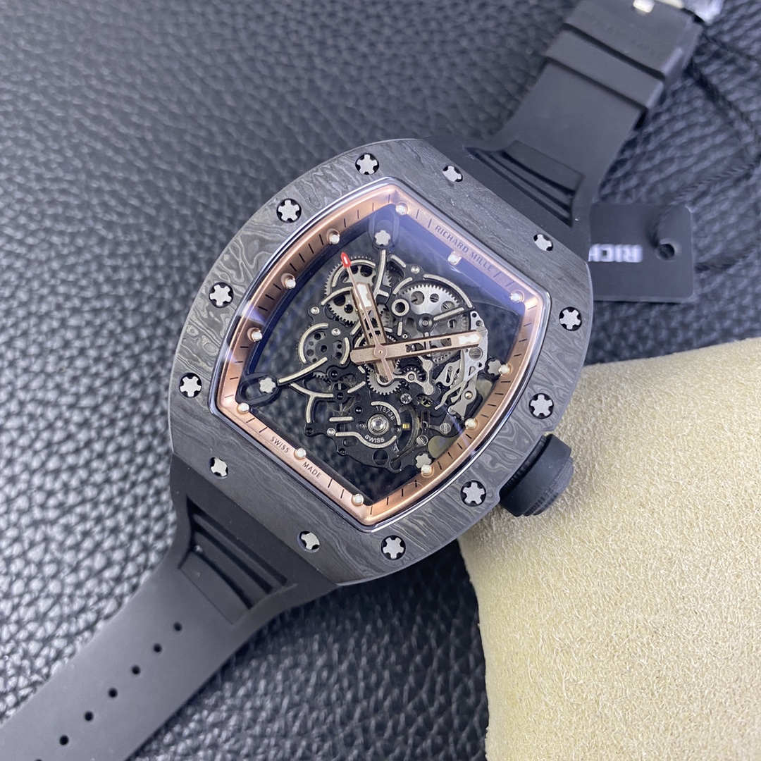 Richard Mille Rm055 Ntpt Watch Case Size Original