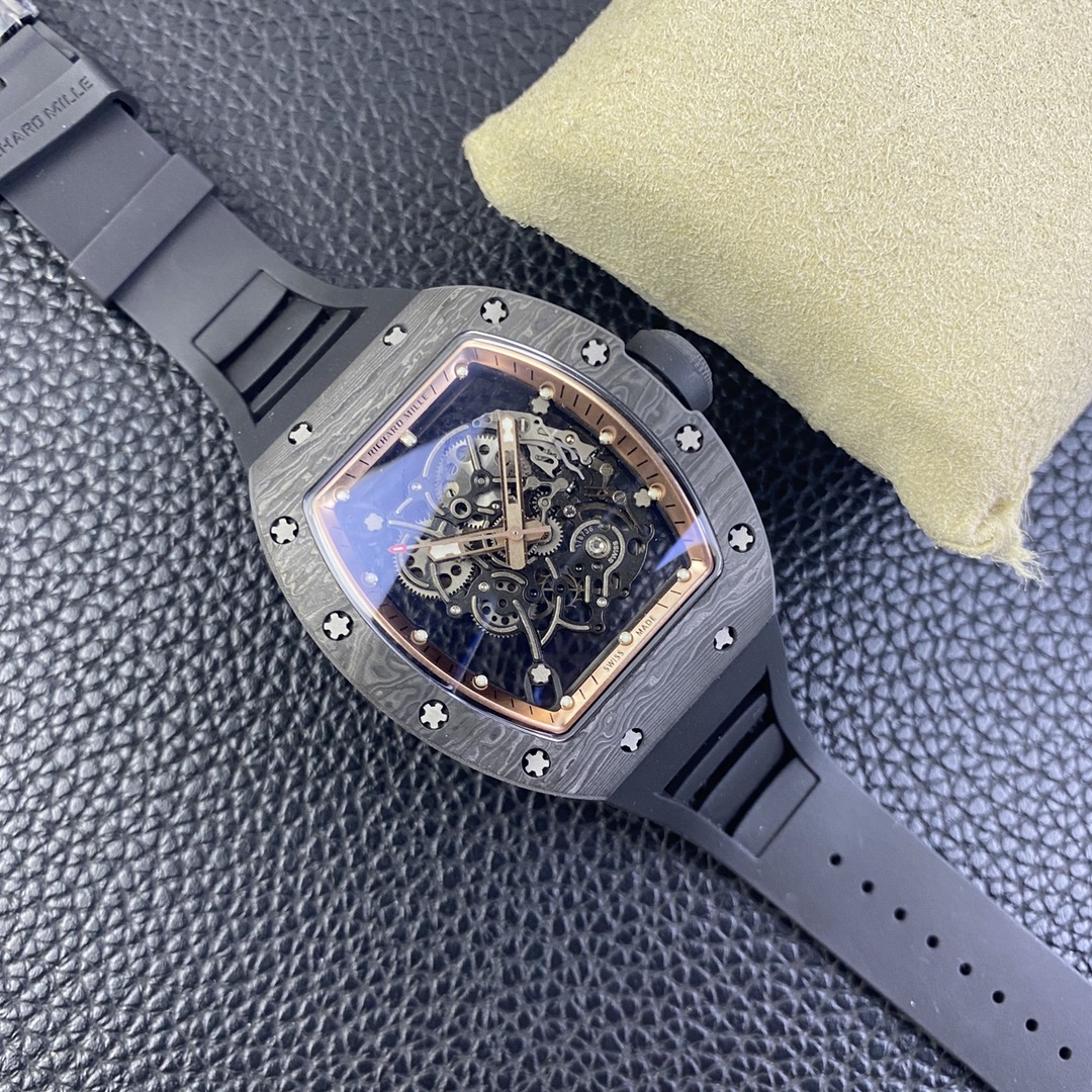 Richard Mille Rm055 Ntpt Watch Case Size Original