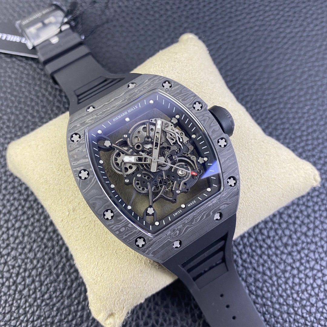 Richard Mille Rm055 Ntpt Watch Case Size Original
