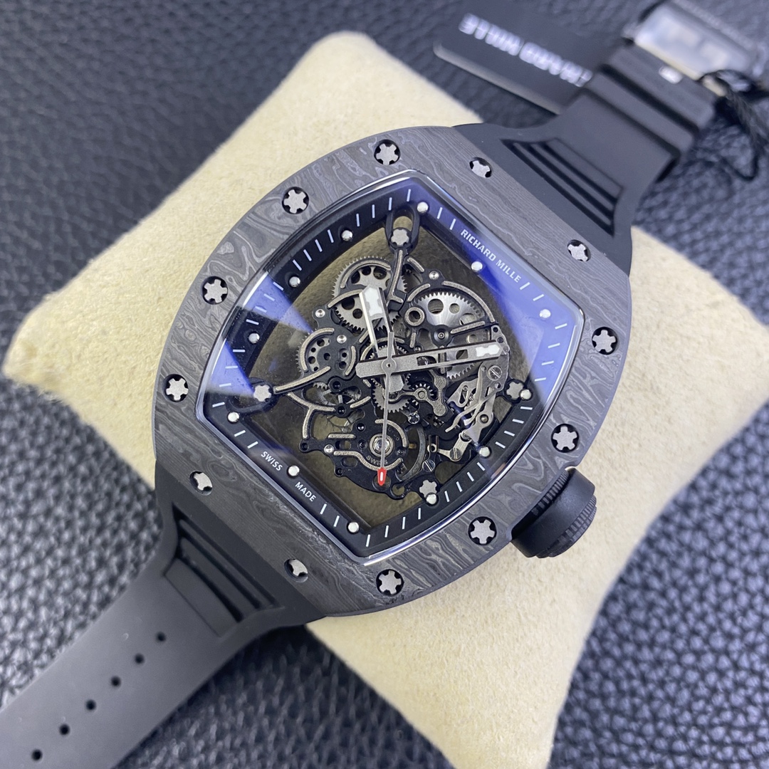Richard Mille Rm055 Ntpt Watch Case Size Original