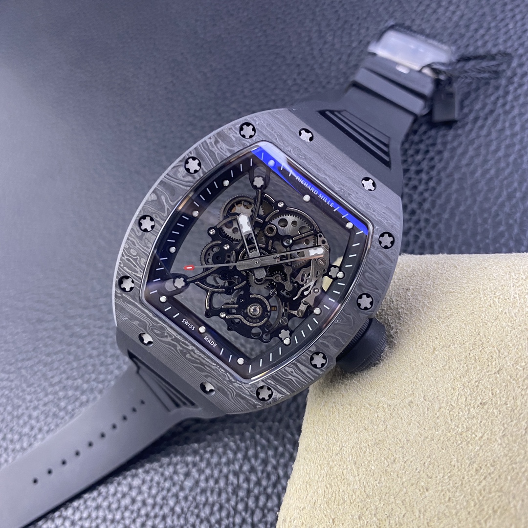 Richard Mille Rm055 Ntpt Watch Case Size Original