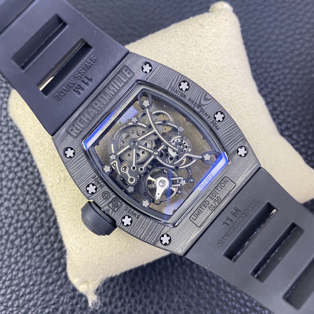 Richard Mille Rm055 Ntpt Watch Case Size Original