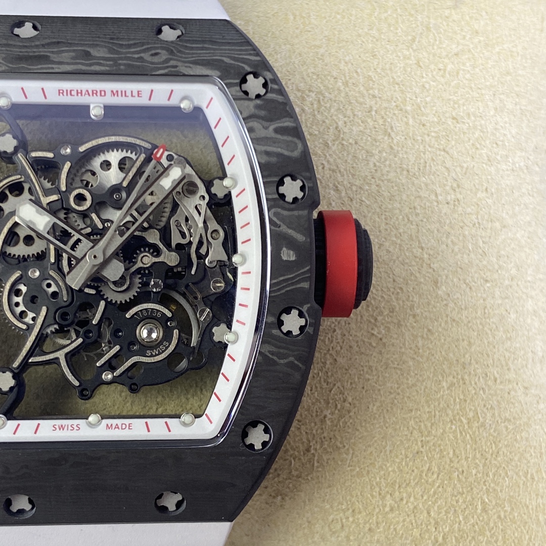 Richard Mille Rm055 Ntpt Watch Case Size Original