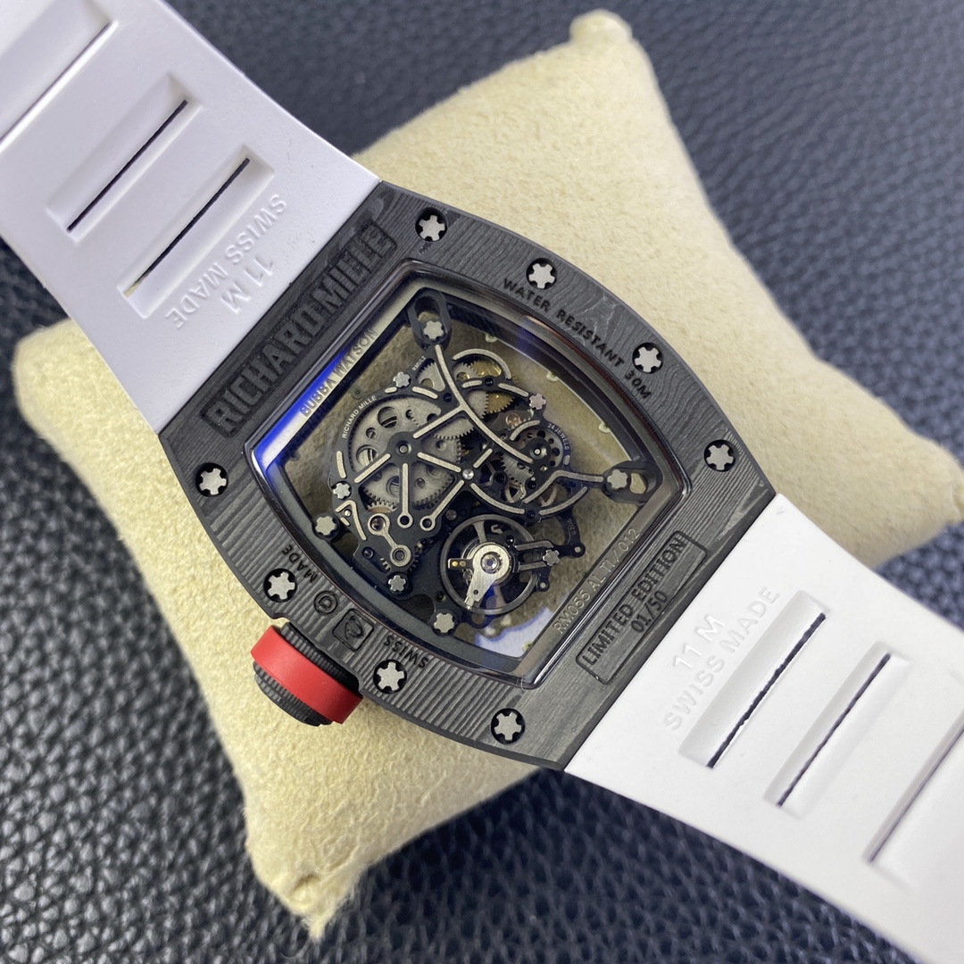 Richard Mille Rm055 Ntpt Watch Case Size Original