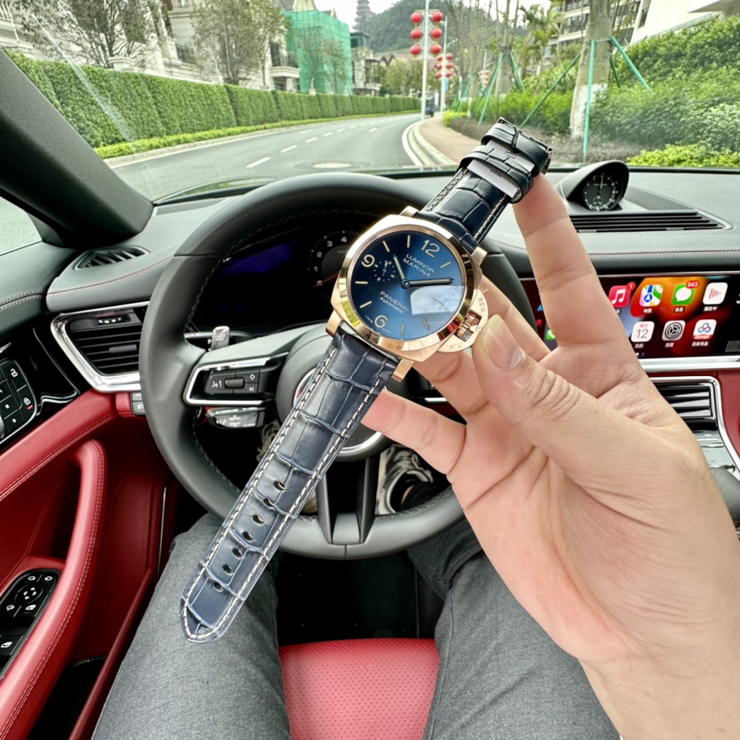 Panerai .vspanerai Pam1114rose Gold Plated Size44mm