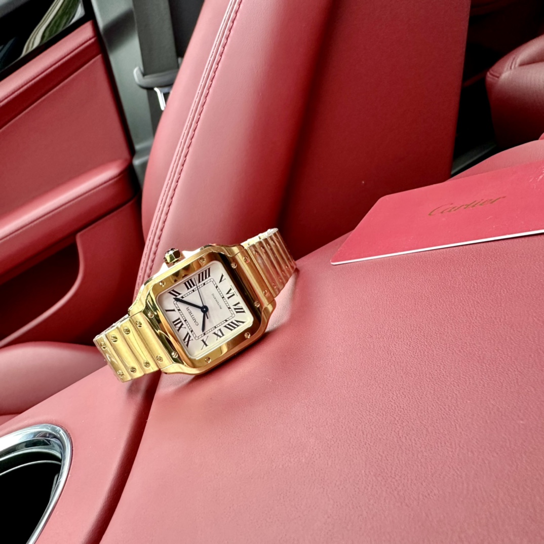 Cartier 35 mm 9015 1847 movement, Watch Strap 3k