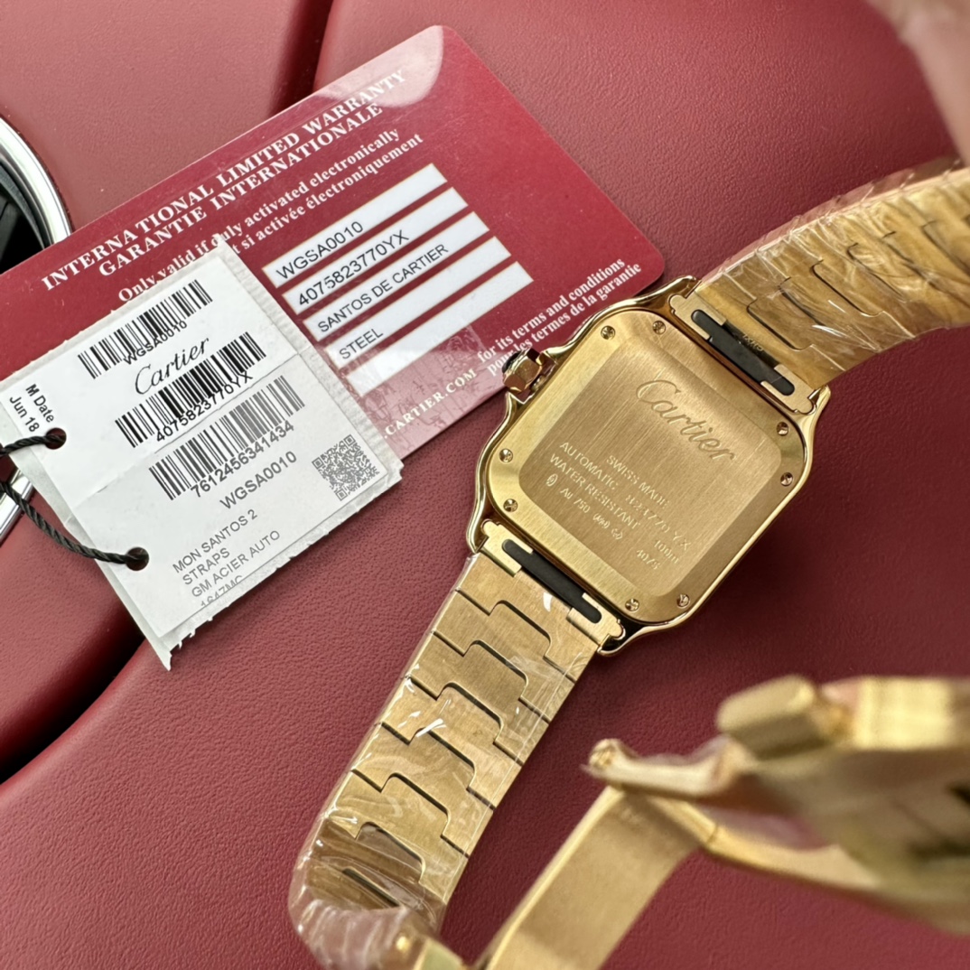 Cartier 35 mm 9015 1847 movement, Watch Strap 3k