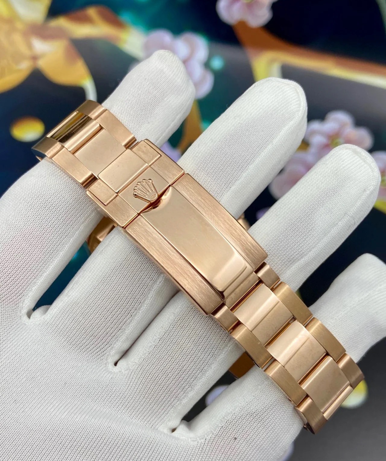 Rolex 116595 N4130 18krose Gold Plated