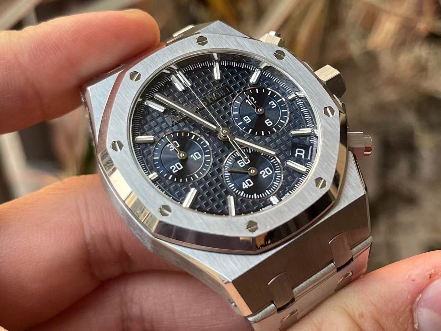 Audemars Piguet / Chronograph4401 Movement Aps 26240st Ceramic/ calidre.4401 Movement.thickness Original .size4112.4 mm Date Display,chronograph,luminous,waterproof