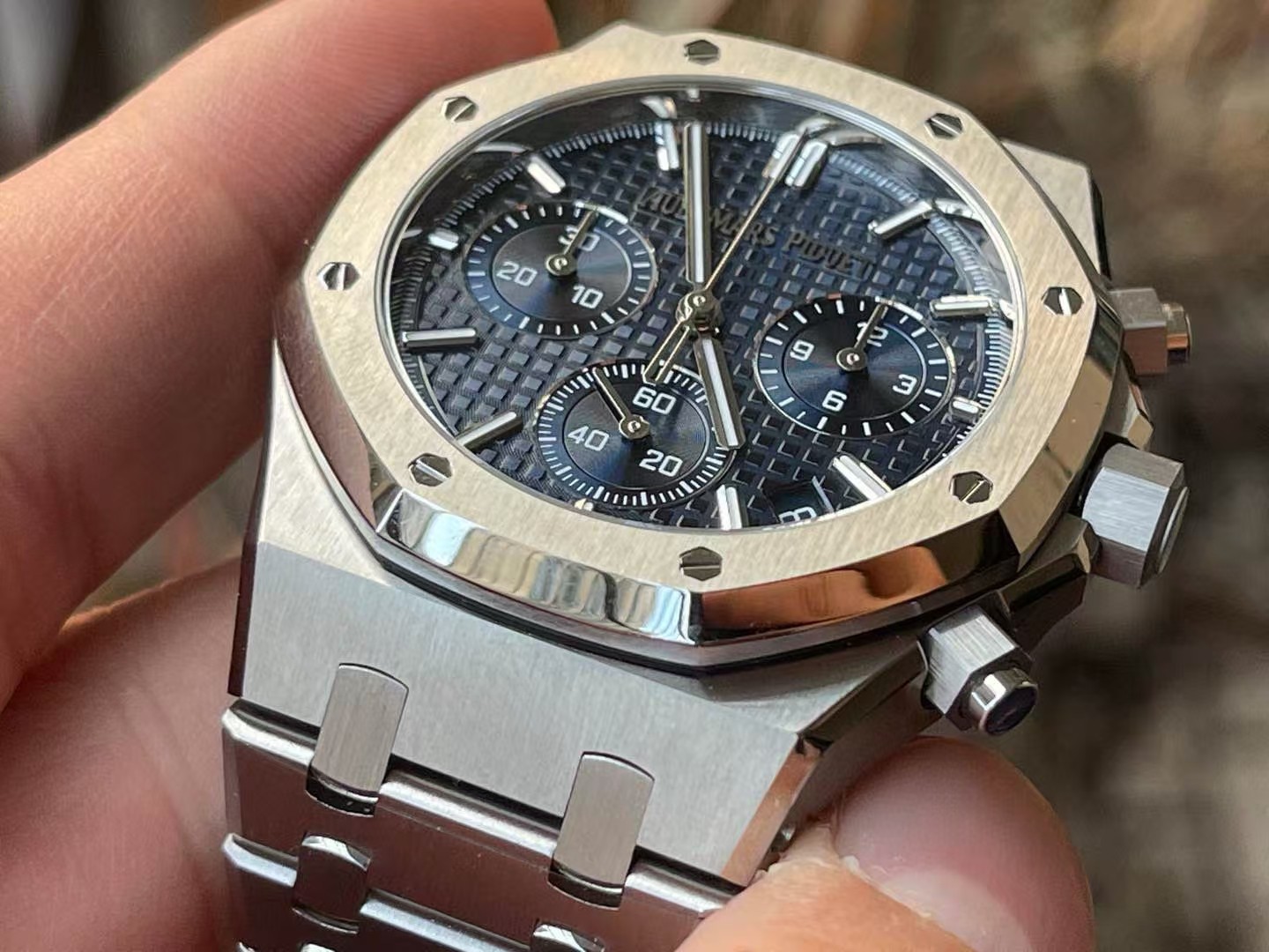 Audemars Piguet / Chronograph4401 Movement Aps 26240st Ceramic/ calidre.4401 Movement.thickness Original .size4112.4 mm Date Display,chronograph,luminous,waterproof