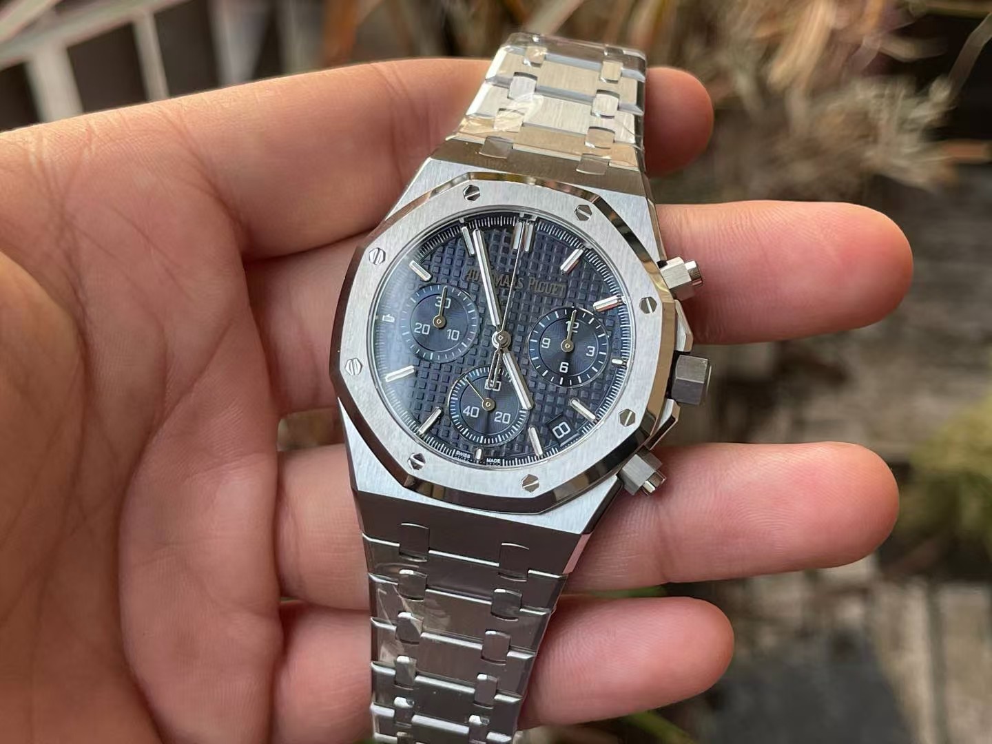 Audemars Piguet / Chronograph4401 Movement Aps 26240st Ceramic/ calidre.4401 Movement.thickness Original .size4112.4 mm Date Display,chronograph,luminous,waterproof