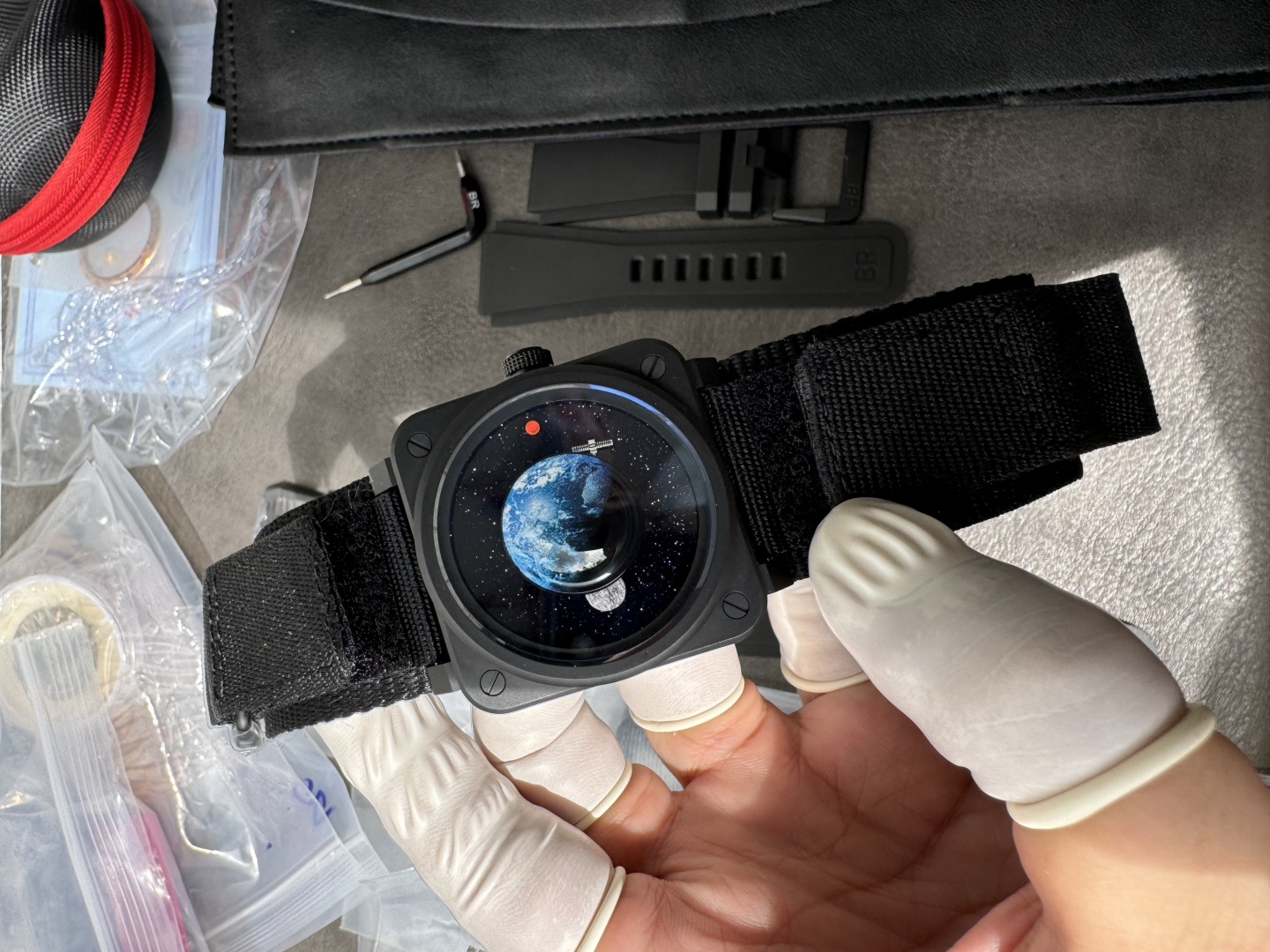 Bell Ross Gram,bell Rossbr-03 Astrobe Diameter41 mm Thickness11.6