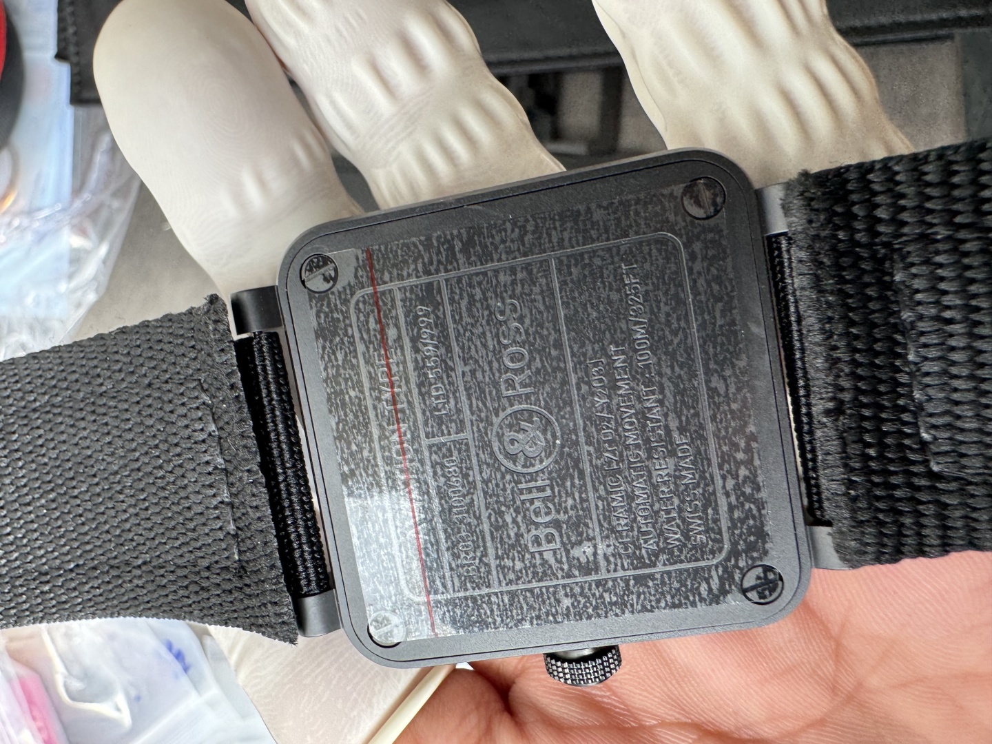 Bell Ross Gram,bell Rossbr-03 Astrobe Diameter41 mm Thickness11.6