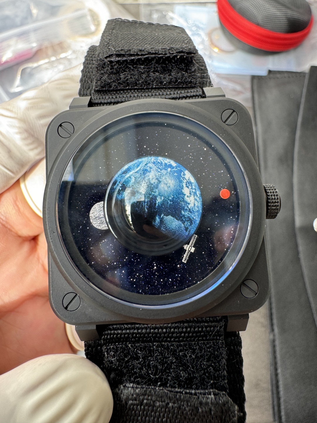 Bell Ross Gram,bell Rossbr-03 Astrobe Diameter41 mm Thickness11.6