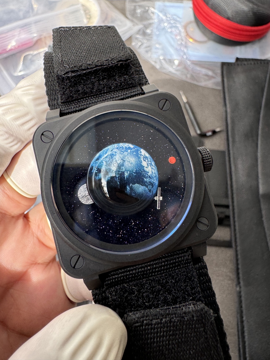 Bell Ross Gram,bell Rossbr-03 Astrobe Diameter41 mm Thickness11.6