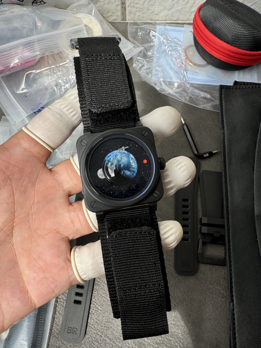 Bell Ross Gram,bell Rossbr-03 Astrobe Diameter41 mm Thickness11.6