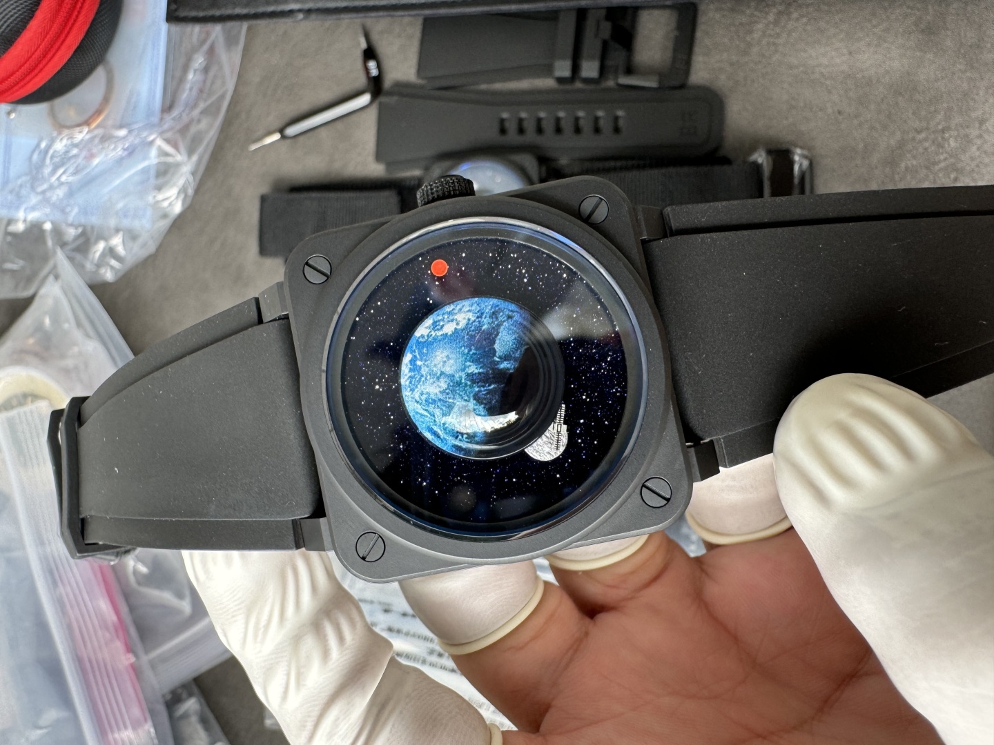 Bell Ross Gram,bell Rossbr-03 Astrobe Diameter41 mm Thickness11.6