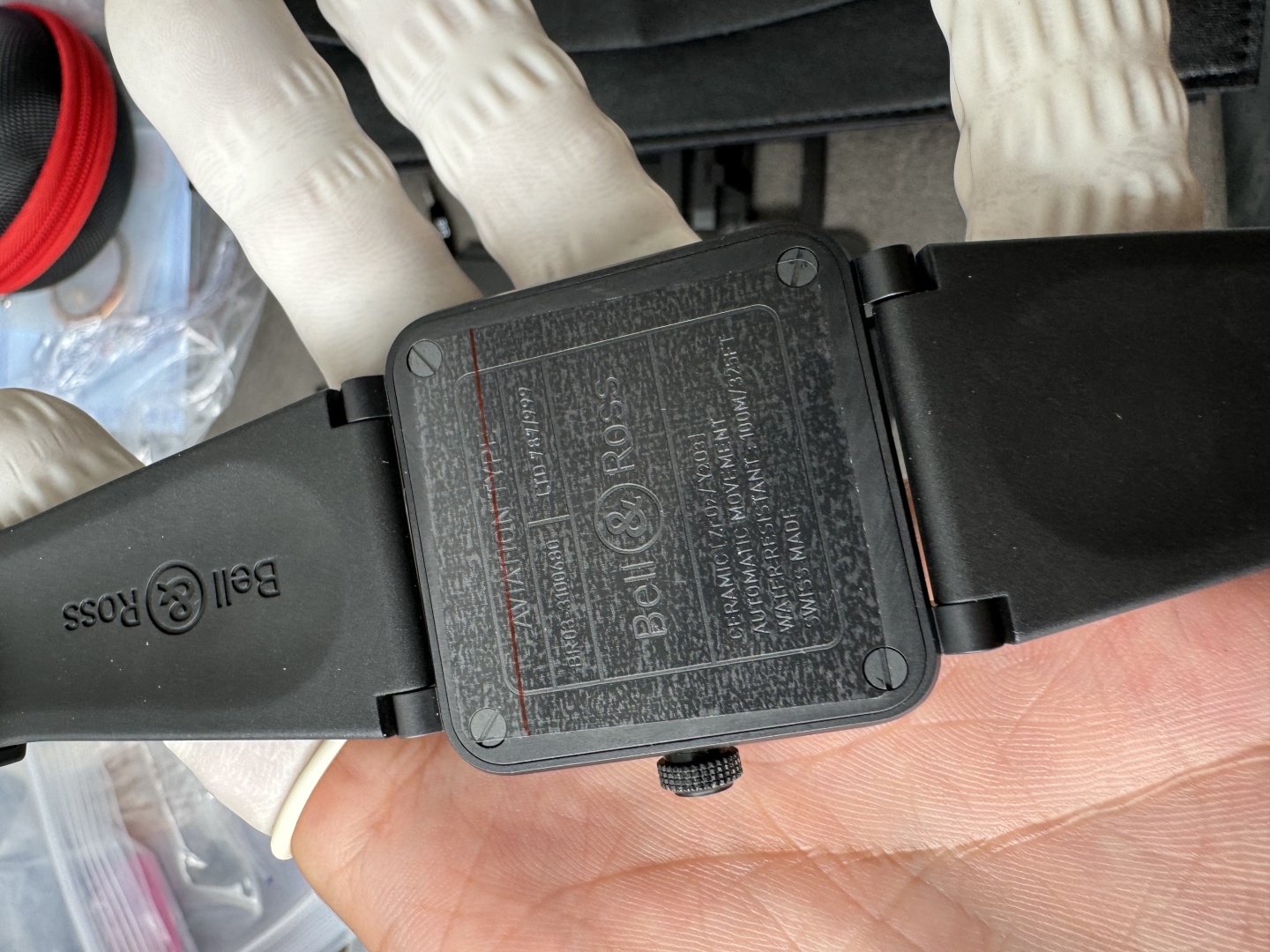 Bell Ross Gram,bell Rossbr-03 Astrobe Diameter41 mm Thickness11.6