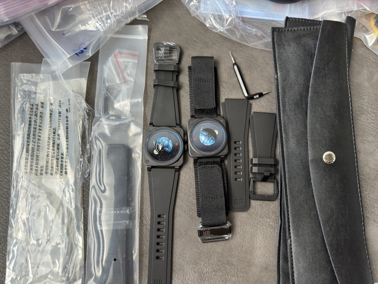 Bell Ross Gram,bell Rossbr-03 Astrobe Diameter41 mm Thickness11.6