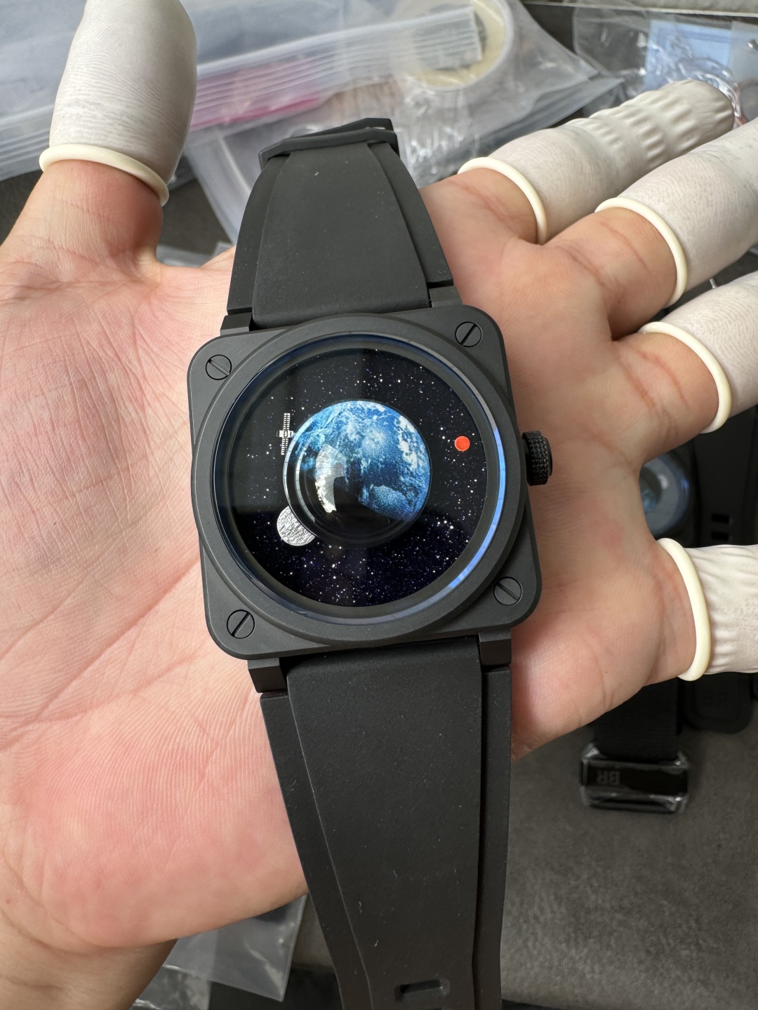 Bell Ross Gram,bell Rossbr-03 Astrobe Diameter41 mm Thickness11.6