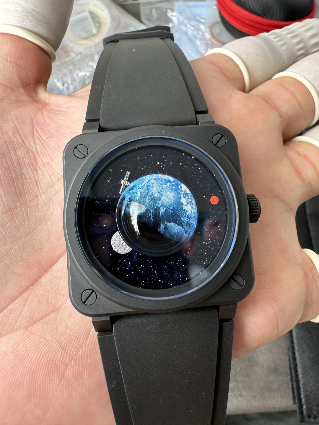 Bell Ross Gram,bell Rossbr-03 Astrobe Diameter41 mm Thickness11.6