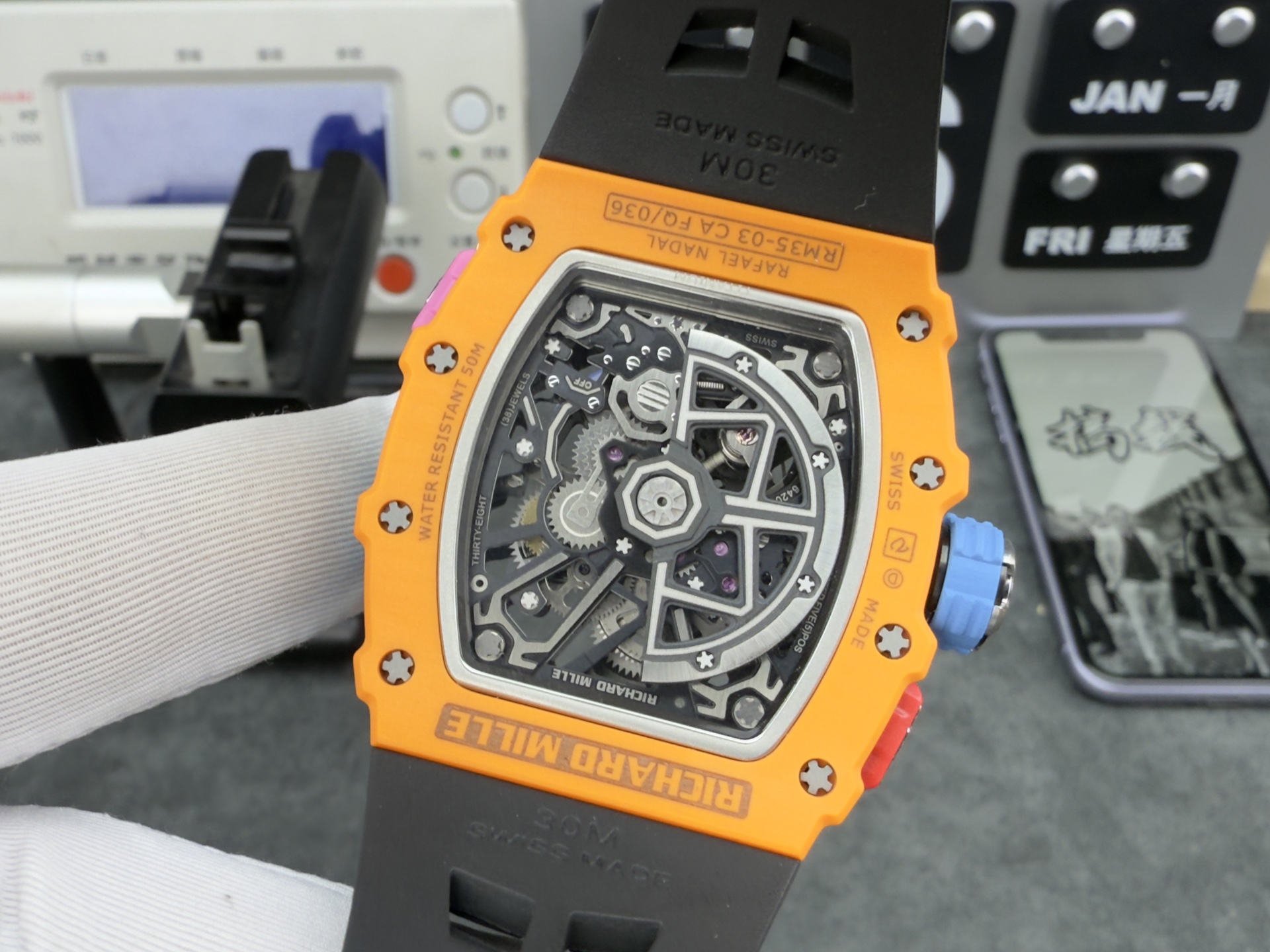 Richard Mille Rm35-03 /50x43.2 mm /rmal2
