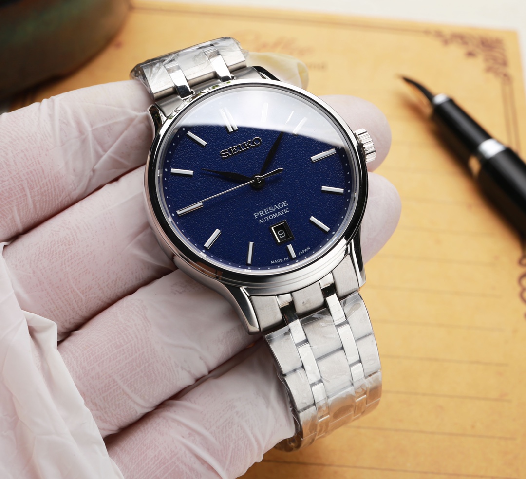 P 560.SEIKO SRPC79J1. 4R35 Diameter 40.6 mm Thickness 11.6mm Exhibition Case Back 316 Stainless Steel Case 30 Minimalist & Stylish Elegant Lifestyle! JH _43