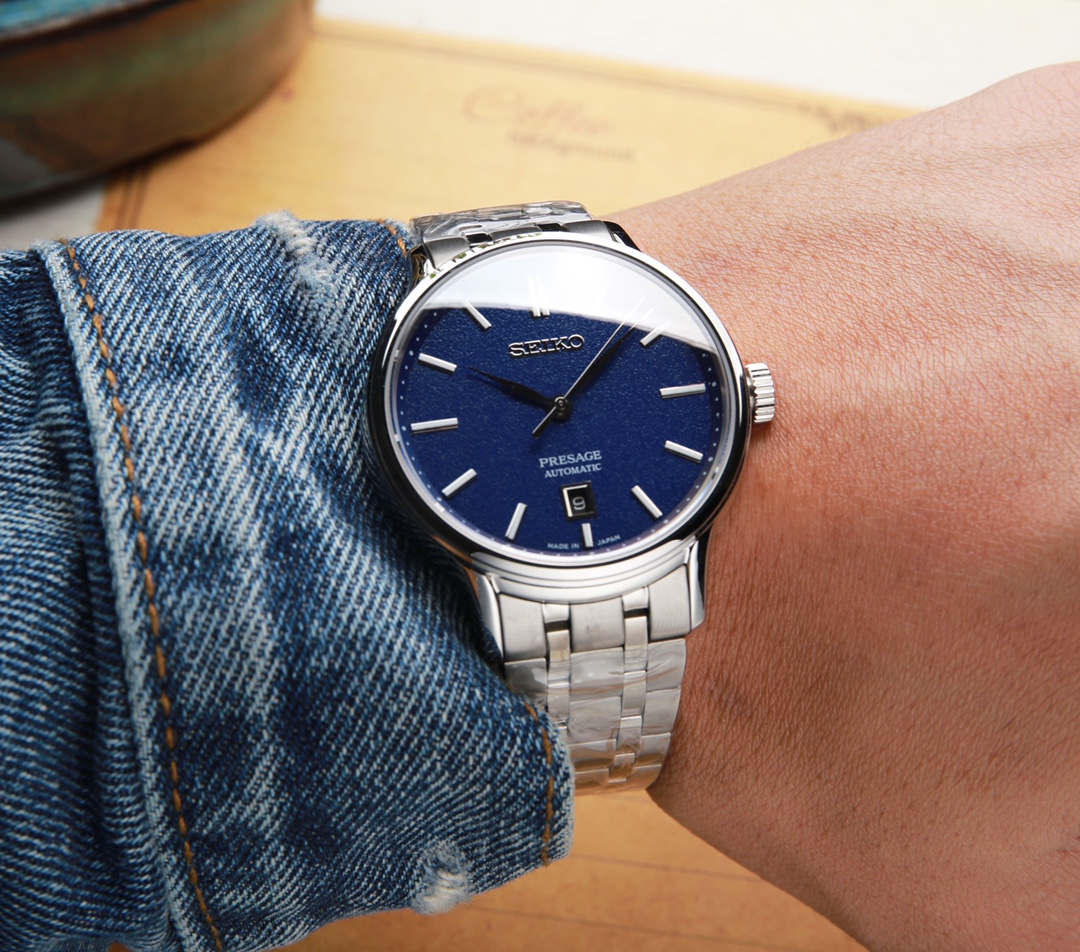 P 560.SEIKO SRPC79J1. 4R35 Diameter 40.6 mm Thickness 11.6mm Exhibition Case Back 316 Stainless Steel Case 30 Minimalist & Stylish Elegant Lifestyle! JH _43