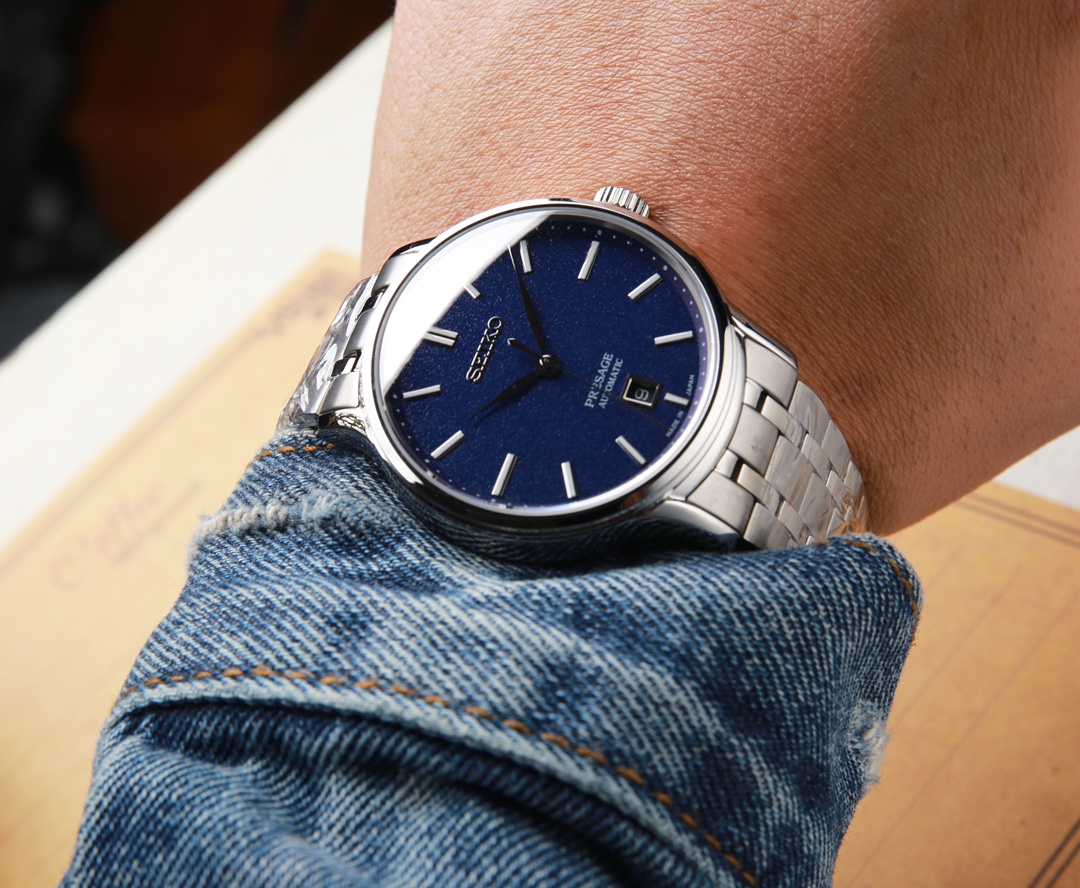 P 560.SEIKO SRPC79J1. 4R35 Diameter 40.6 mm Thickness 11.6mm Exhibition Case Back 316 Stainless Steel Case 30 Minimalist & Stylish Elegant Lifestyle! JH _43