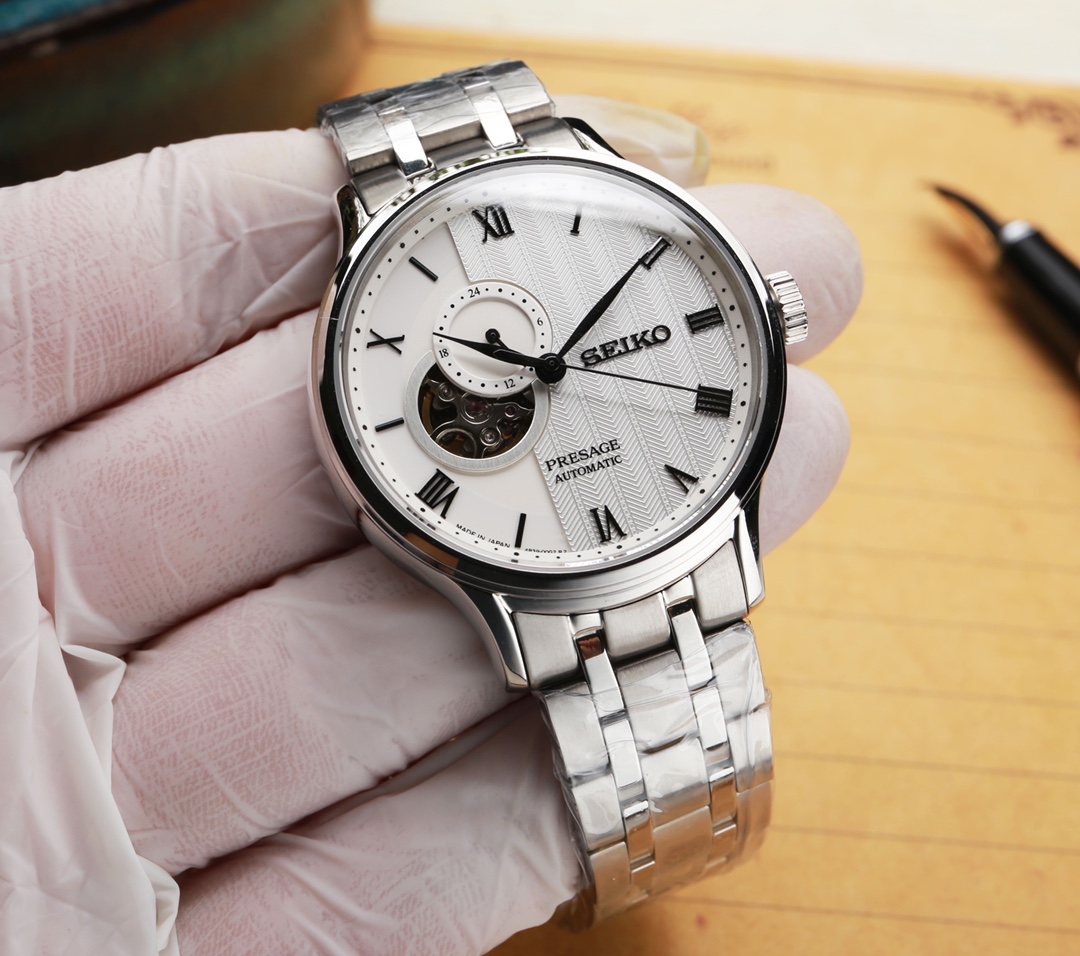 P 72462.SEIKO SRPC79J1. 4R35 Diameter 40.6 mm Thickness 11.6mm Exhibition Case Back 316 Stainless Steel Case 30 Minimalist & Stylish Elegant Lifestyle! JH