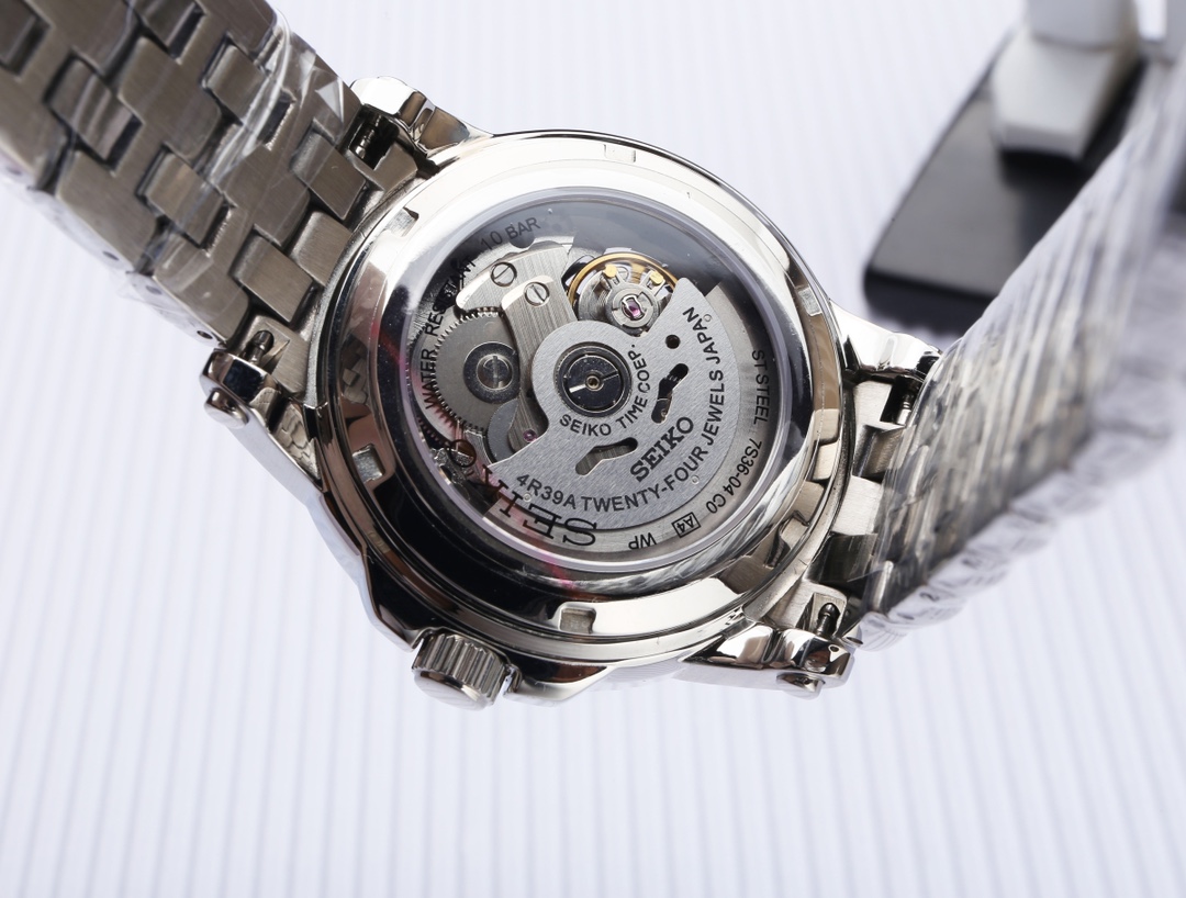 P 570.SEIKO Super Luminous 7S36 Modern Dial Design 316 316l Business Casual Style Elegant & Refined Size: Diameter43mmThickness 12mm_58