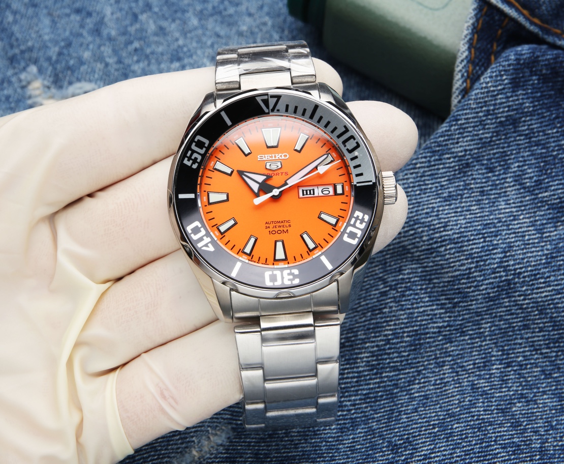 P 570.SEIKO Super Luminous 7S36 Modern Dial Design 316 316l Business Casual Style Elegant & Refined Size: Diameter43mmThickness 12mm JH
