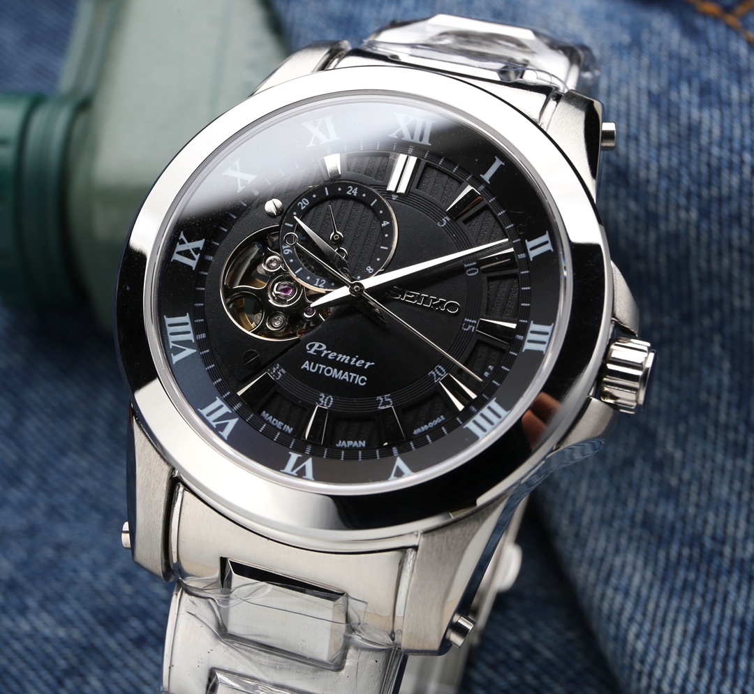 p600. 20SEIKO 4R35 Diameter 40.6 mm Thickness 11.6mm Exhibition Case Back 316 Stainless Steel Case 30 Minimalist & Stylish Elegant Lifestyle! JH