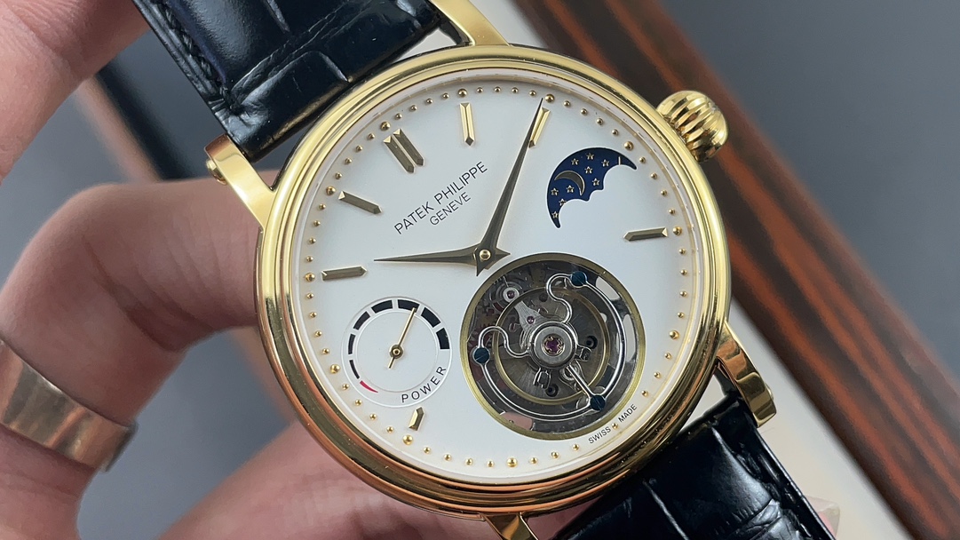 Patek Philippe Star Moon Tourbillon Manual Wind Watch