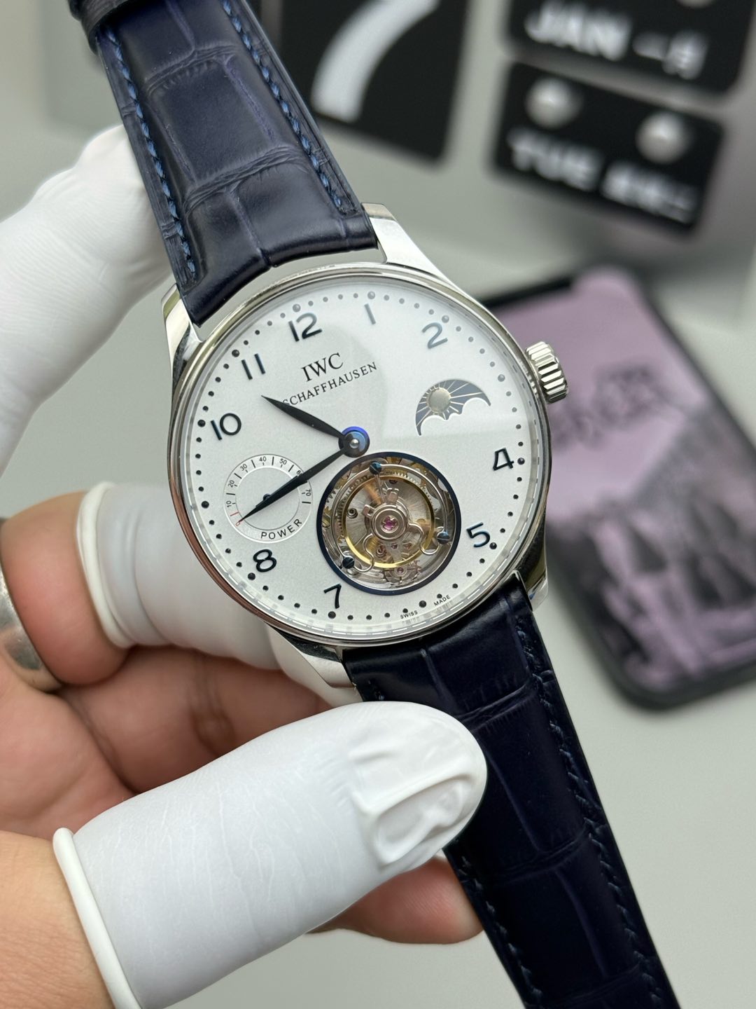 IWC Moonphase Tourbillon Watch